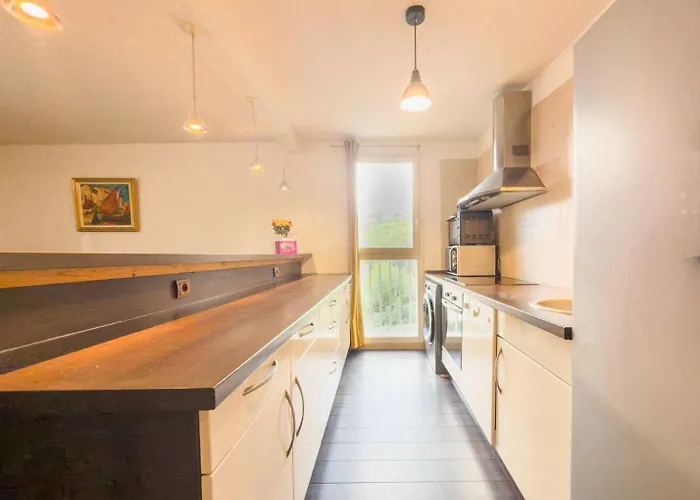 T3 Spacieux - Climatise - Commerces - Plages Apartament *